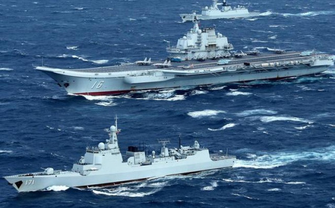 Điểm yếu lớn nhất của nhóm tàu sân bay Trung Quốc là khả năng săn ngầm.