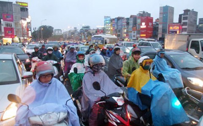 Hà Nội có mưa rào và dông ở nhiều quận, huyện, đề phòng dông, lốc, sét, mưa đá. (Ảnh minh họa)