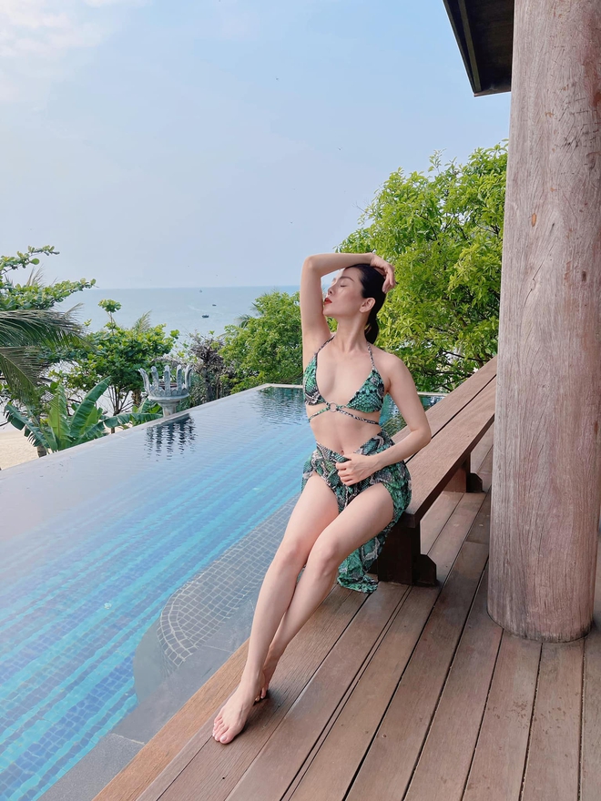 Lệ Quyên diện bikini khoe đường cong gợi cảm, khẳng định: Tuổi chỉ là con số - Ảnh 7.