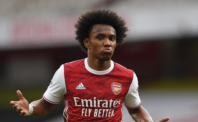 Willian "mở khoản" trong màu áo Arsenal