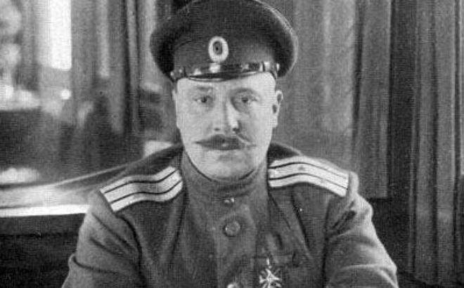 Cựu tướng Bạch vệ Pyotr Semenovich Makhrov; Nguồn: russian7.ru
