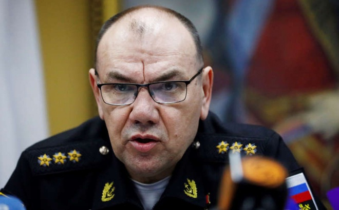 Đô đốc Nga Alexander Moiseyev. Ảnh: AP