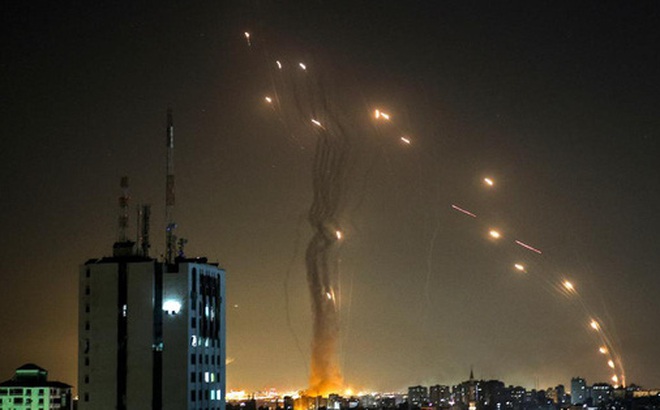 Vòm Sắt của Israel đã đánh chặn một lượng lớn rốc-két bắn từ phía dải Gaza vào lãnh thổ nước này. Ảnh: DW