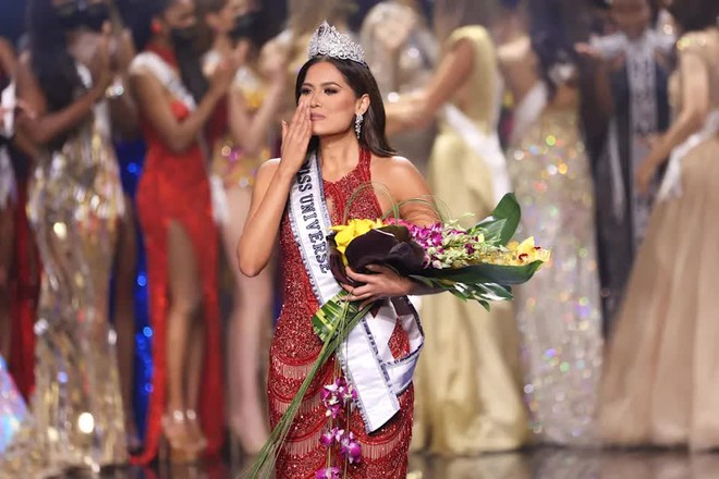 Trả lời câu hỏi về Covid-19, người đẹp Mexico đăng quang Hoa hậu Hoàn vũ 2020, Khánh Vân dừng chân ở Top 21 - Ảnh 2.