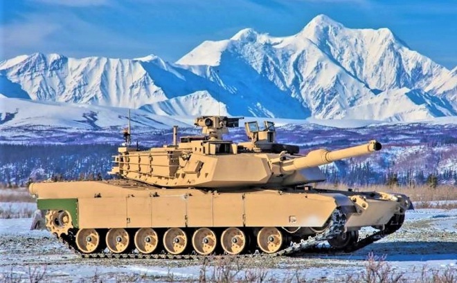 Mỹ đã cho thử nghiệm vận hành tăng Abrams M1A2C trong điều kiện khắc nghiệt của Alaska; Nguồn: topwar.ru