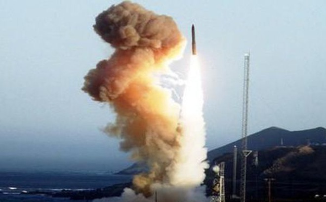 Một vụ thử nghiệm thành công ICBM Minuteman III. Nguồn: Ifeng.