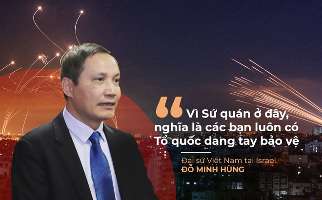 Đại sứ Việt Nam tại Israel Đỗ Minh Hùng. Ảnh: ĐSQVN