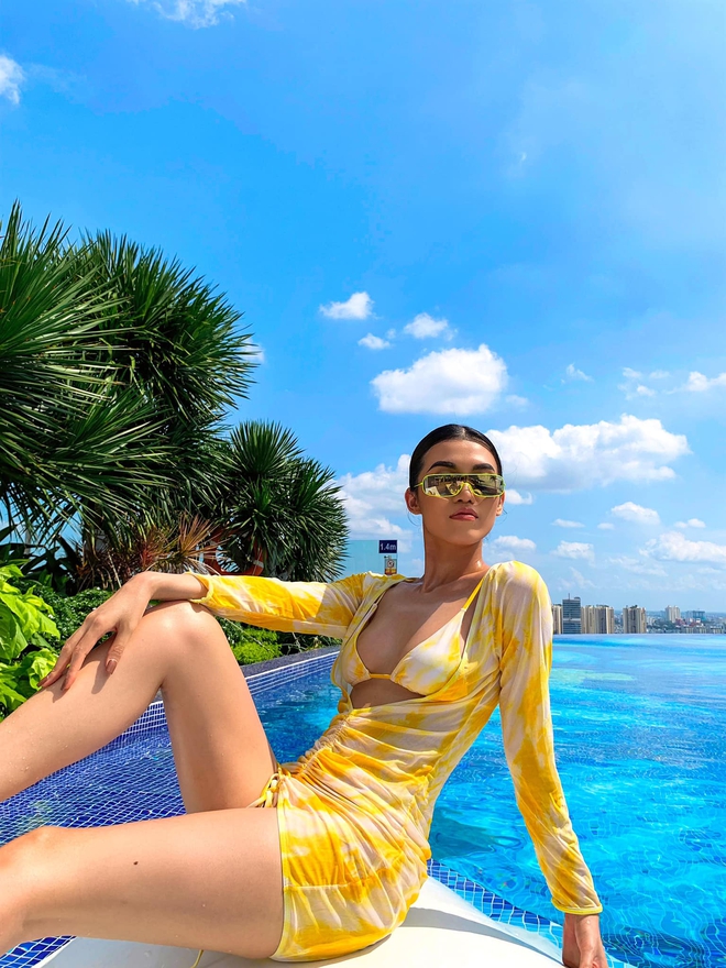 Hậu chia tay tỷ phú U80, người mẫu Việt tung loạt ảnh bikini nóng bỏng - Ảnh 5.
