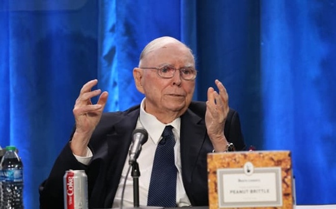 Phó chủ tịch Berkshire Hathaway Charlie Munger. Ảnh: CNBC.