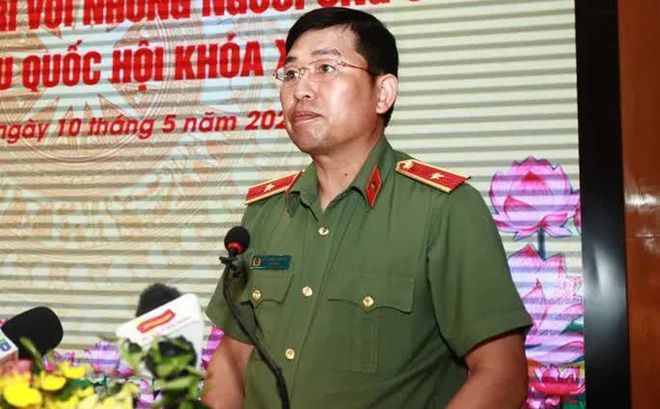 Thiếu tướng Vũ Thanh Chương, Giám đốc Công an TP Hải Phòng.