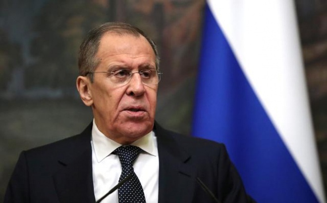 Ngoại trưởng Nga Sergei Lavrov. Ảnh: Reuters