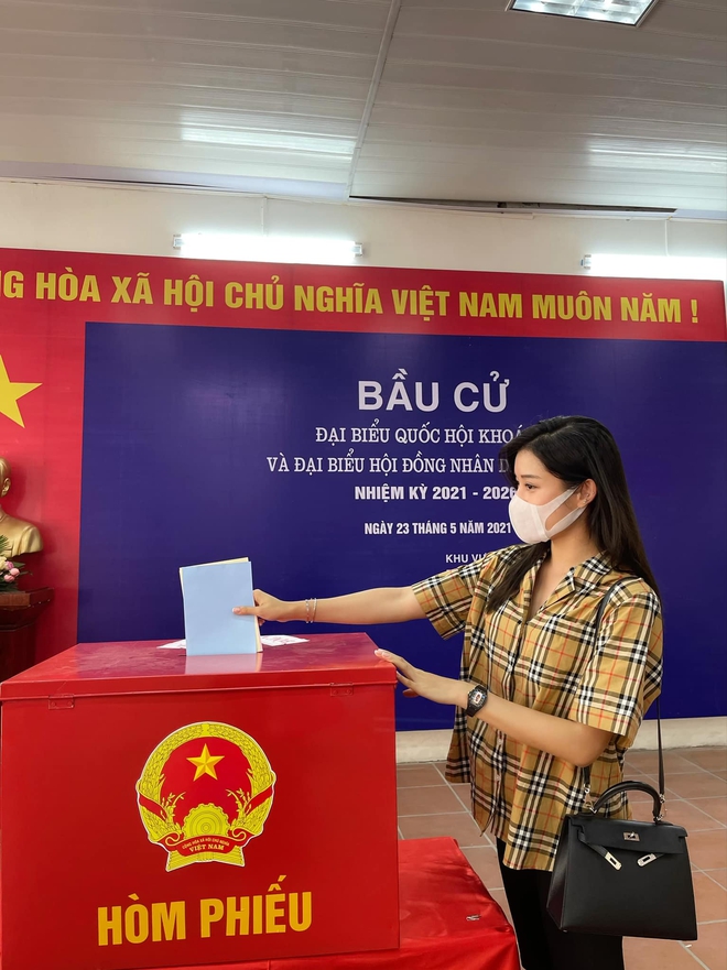 Sao Việt nô nức hưởng ứng ngày bầu cử - Ảnh 8.