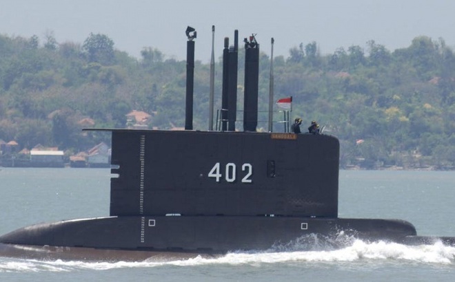 Tàu ngầm KRI Nanggala-402 của Indonesia. Ảnh: Getty