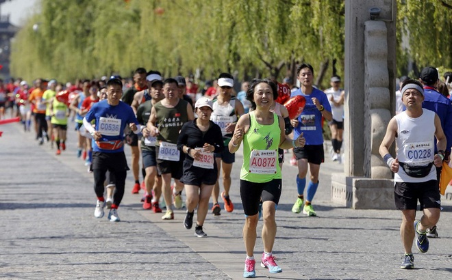 Hơn 20 người thiệt mạng và mất tích trong cuộc chạy marathon ở Trung Quốc. Ảnh minh họa: tribune.net.ph