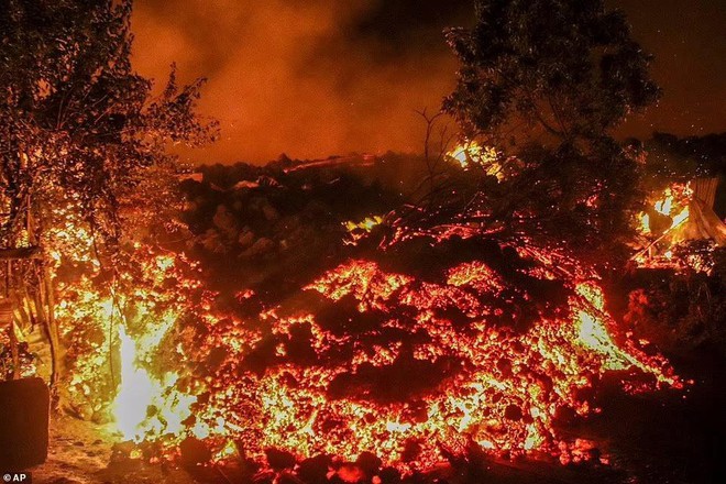 Núi lửa phun trào nhấn chìm nhà cửa ở Congo, 15 người thiệt mạng - Ảnh 3.