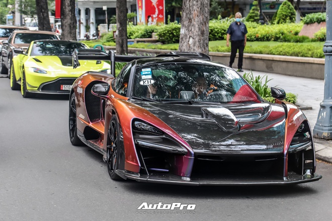 McLaren Senna 1,7 triệu USD của đại gia Việt có bộ cánh tắc kè hoa - món quà tặng vợ - Ảnh 4.