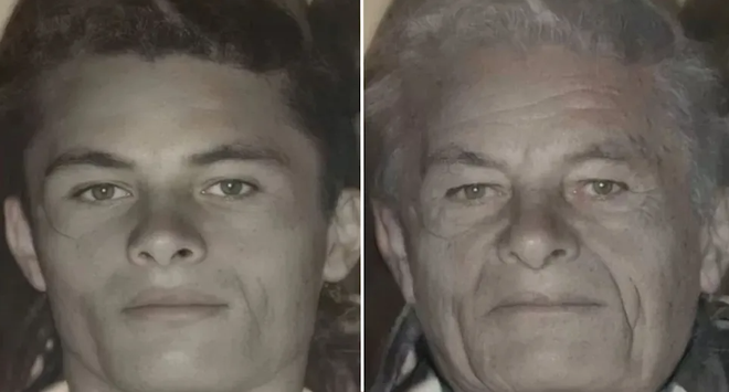Sử dụng ứng dụng dự đoán gương mặt lúc về già, con trai tìm được cha ruột đã thất lạc gần 30 năm - Ảnh 3.