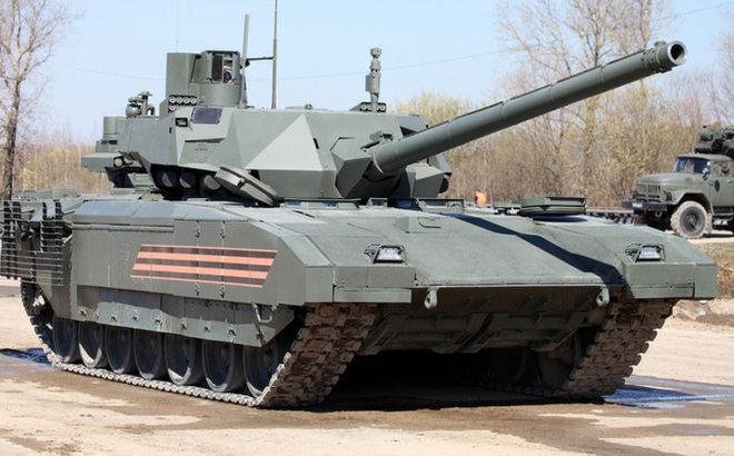 Xe tăng T-14 Armata tập duyệt binh ở ngoại ô Moskva hồi tháng 4/2019. Ảnh: Vitaly Kuzmin.