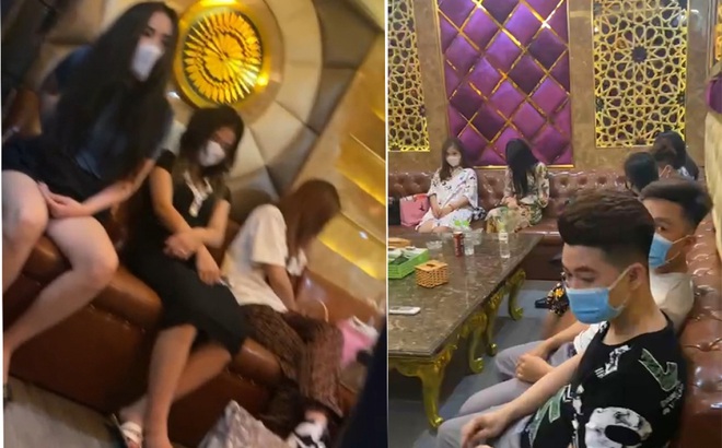 Nhà hàng tại Hà Nội liên tục cho khách hát karaoke bất chấp quy định chống dịch Covid-19