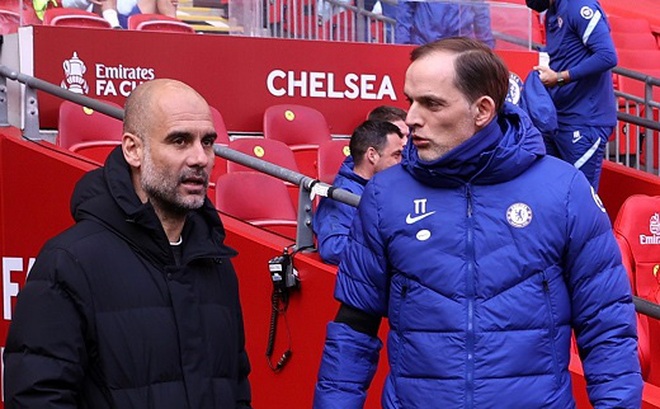 Guardiola đã thua trong cả 2 màn đụng độ Chelsea của Tuchel ở mùa giải này