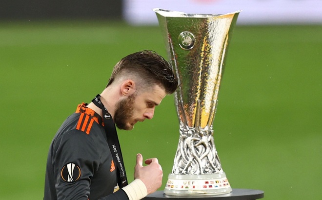 De Gea khiến MU thua Villarreal trong trận chung kết Europa League (Ảnh: Reuters).