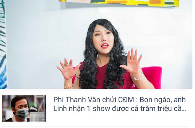 Bị nghi ngờ xúc phạm cộng đồng mạng, Phi Thanh Vân bức xúc: Tôi sẽ khởi kiện - Ảnh 2.