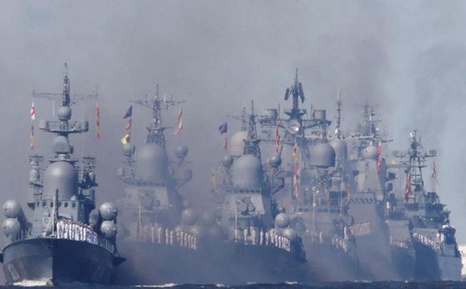 Hải quân Nga vận hành nhiều tàu hộ tống, khinh hạm