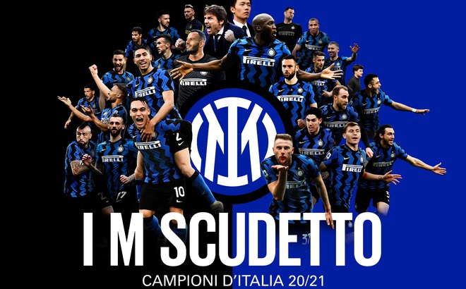 Inter Milan trở lại ngai vàng Serie A sau 11 năm chờ đợi.
