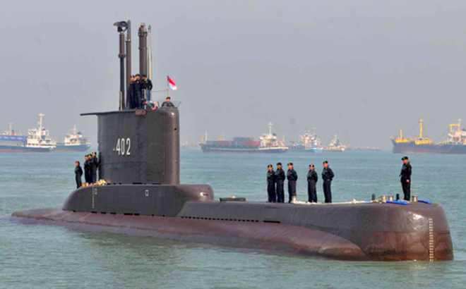 Tàu ngầm KRI Nanggala-402 gặp nạn hồi tháng 4