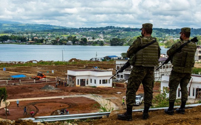 Thành phố Marawi nơi từng bị tàn phá năm 2017 (Nguồn :AFP)