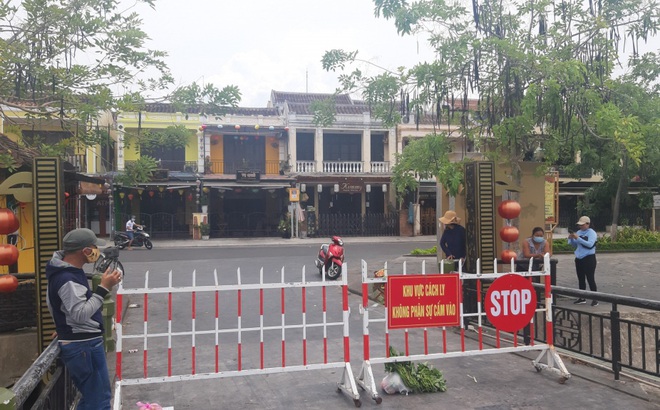 Phong toả 1 khu vực có người mắc Covid-19 ở Quảng Nam vào tháng 7/2020