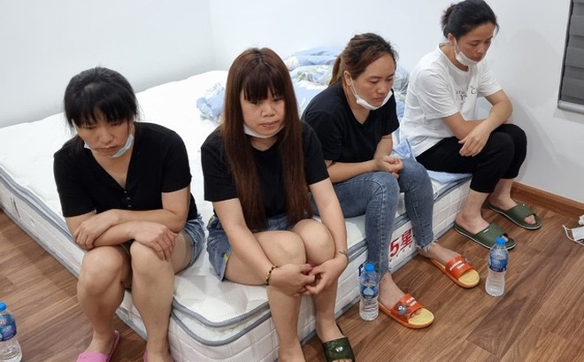 12 người Trung Quốc sống "chui" ở Hà Đông liên quan đến vụ bắt 50 đối tượng ở Nam Từ Liêm