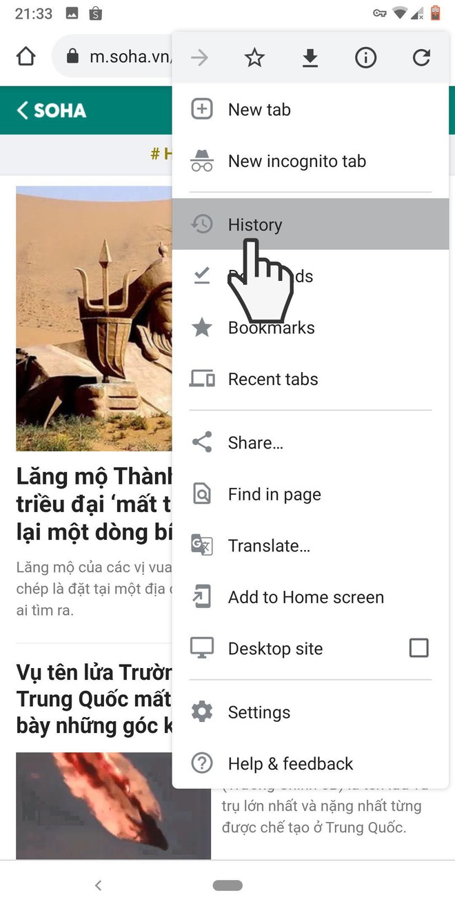 Hướng dẫn bố mẹ kiểm tra trình duyệt Google Chrome trên máy tính, điện thoại khi con học online - Ảnh 5.