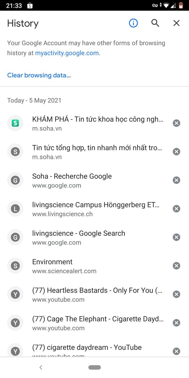 Hướng dẫn bố mẹ kiểm tra trình duyệt Google Chrome trên máy tính, điện thoại khi con học online - Ảnh 6.