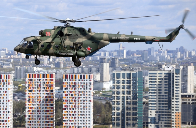 Choáng ngợp Không quân Nga diễn tập kỷ niệm 76 năm Ngày Chiến thắng - Ảnh 9.
