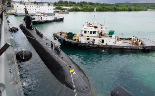 Tàu ngầm JS Soryu của Nhật Bản. Ảnh: U.S. Navy