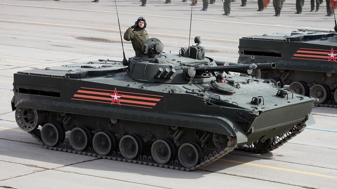 Dàn khí tài uy lực của Nga chuẩn bị tham gia lễ duyệt binh tại Quảng trường Đỏ - Ảnh 3.