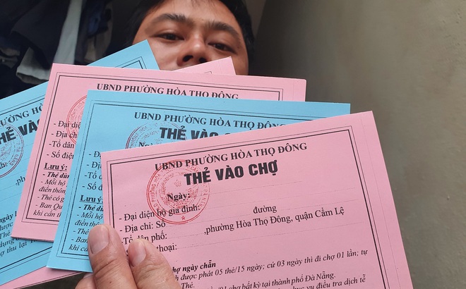 Thẻ đi chợ dành cho người dân Đà Nẵng