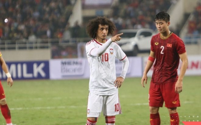 ĐT UAE đã thua ĐT Việt Nam 0-1 ở lượt đi.