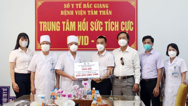 Bắc Giang: Nhiều tổ chức, DN trong cả nước ủng hộ kinh phí, vật tư chống dịch - Ảnh 3.