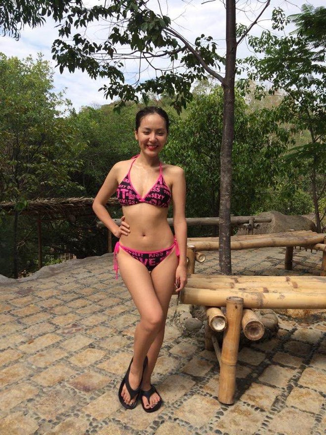 Phương Linh diện bikini khoe vóc dáng gợi cảm - Ảnh 3.