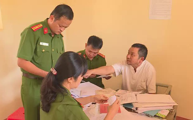 Cơ quan công an làm việc với ông Trần Văn Tuệ