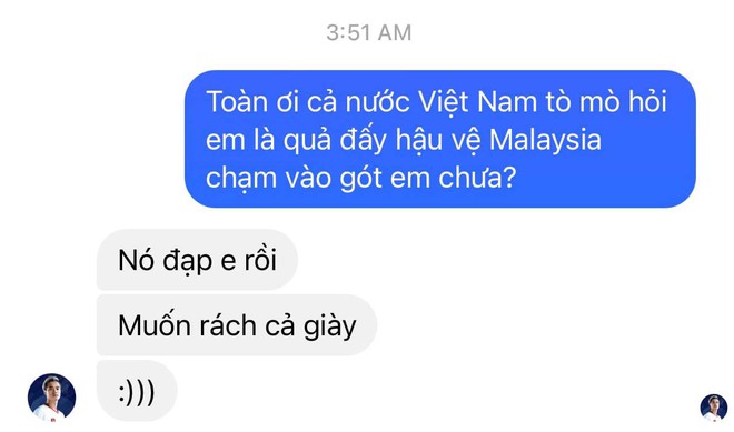Chính chủ Văn Toàn tiết lộ về tình huống dẫn đến penalty: Đạp muốn rách cả giày - Ảnh 1.