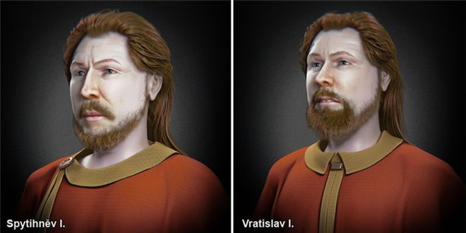 Tái cấu trúc 3D gương mặt hai công tước Czech thời Trung cổ - Ảnh 1.