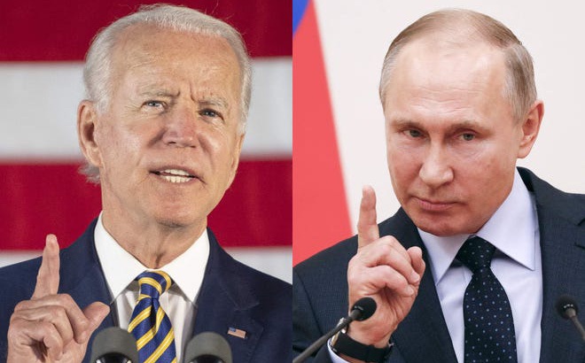 Tổng thống Nga Putin và Tổng thống Mỹ Biden sẽ gặp nhau ngày 16/6.