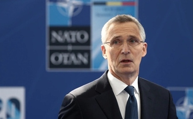 Tổng thư ký NATO Jens Stoltenberg. Ảnh Reuters.