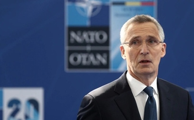 Tổng thư ký NATO Jens Stoltenberg. Ảnh Reuters.