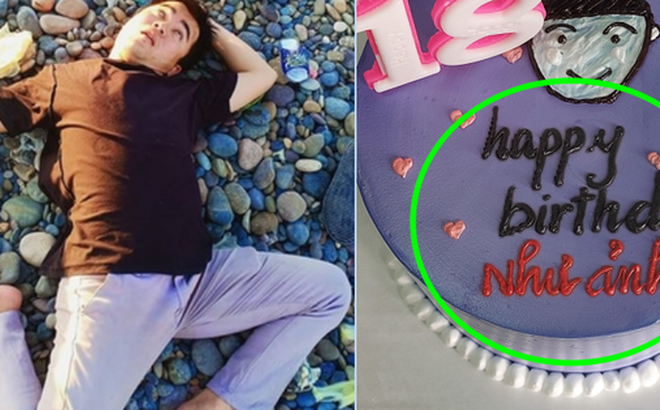 Cô gái yêu cầu viết lên bánh kem dòng chữ \'Happy Birthday như ảnh ...