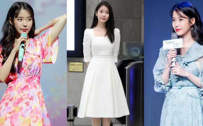 4 mẫu váy được cô nàng IU mê diện nhất Toàn những kiểu xinh dễ mặc