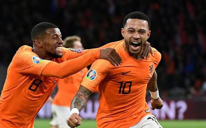 Hà Lan toàn thắng 3 trận ở vòng bảng EURO 2020